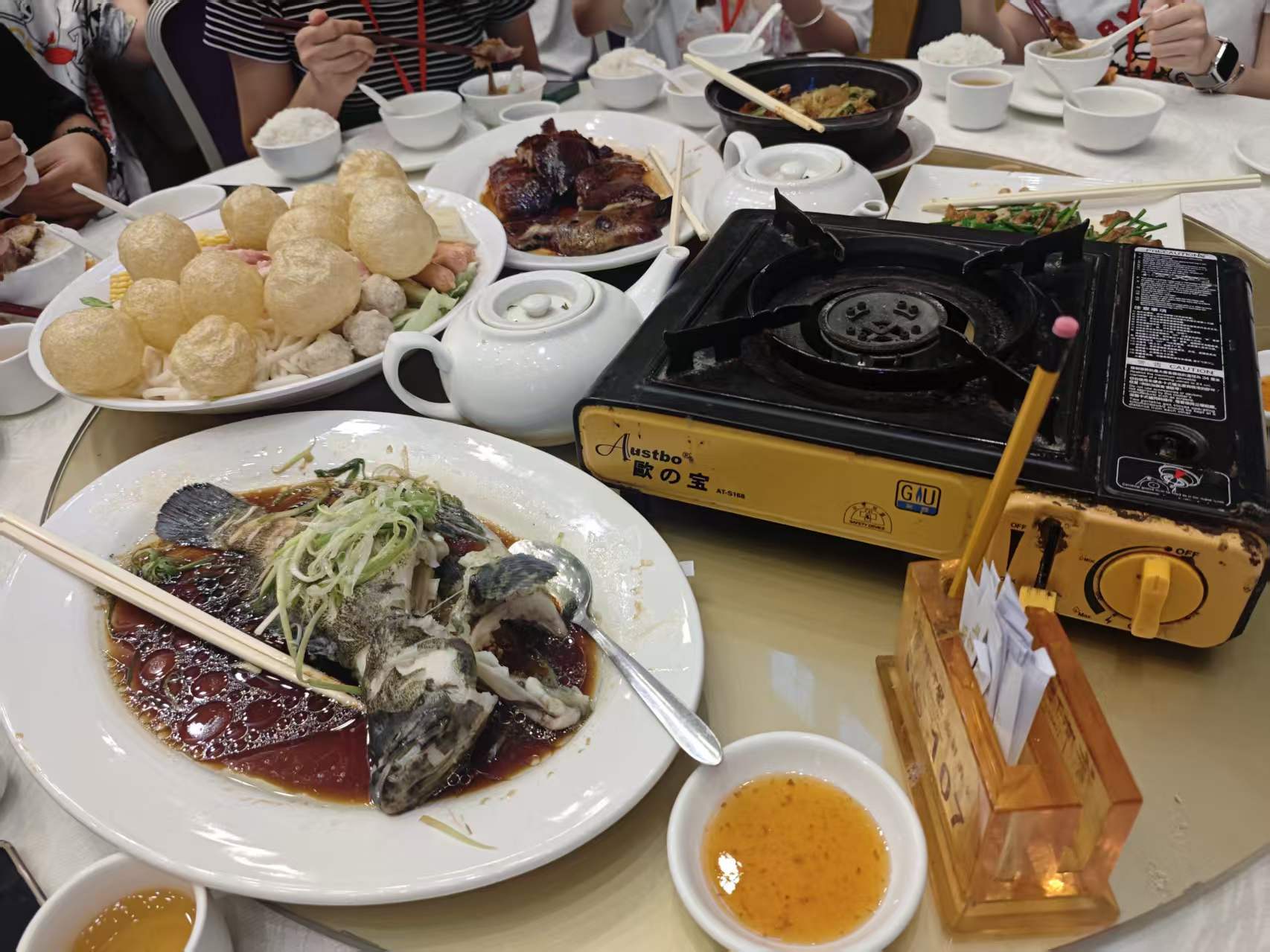Welcome dinner in Hong Kong